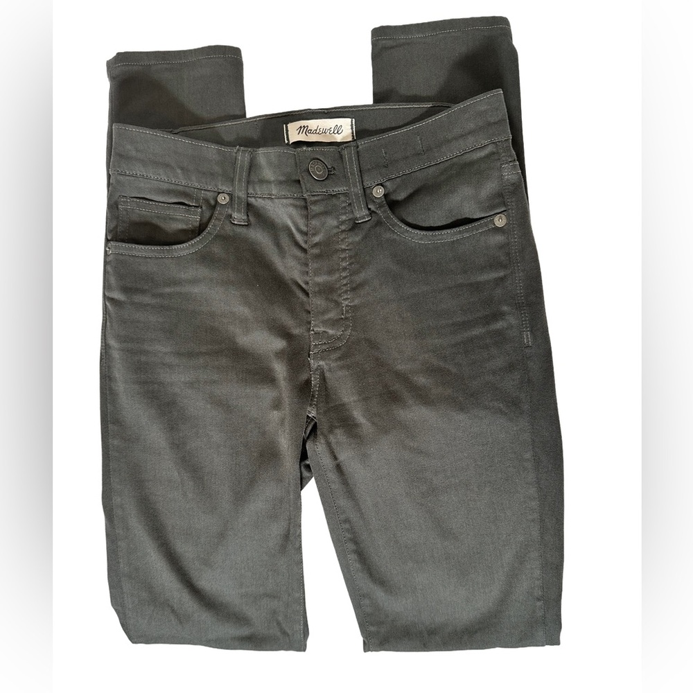 Madewell Women's Charcoal Super Soft Skinny 9” High Rise Jeans 24 Tall